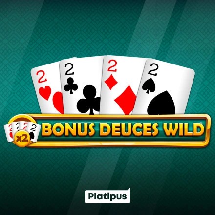 Bonus Deuces Wild slot icon by Platipus, available at Spinko24