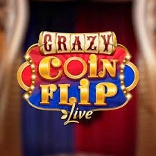 Crazy Coin Flip casino game by Evolution – featured logo at Spinko24