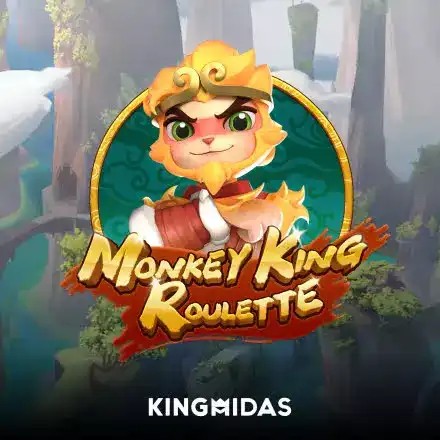 Monkey King Roulette slot logo by King Midas at Spinko24