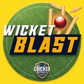 Wicket Blast online game logo by Turbo Games on spinko24.fyi
